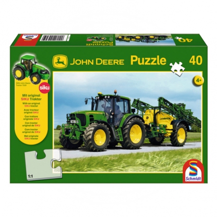 Hádanky pro děti Schmidt Spiele John Deere 6630 s postřikovačem