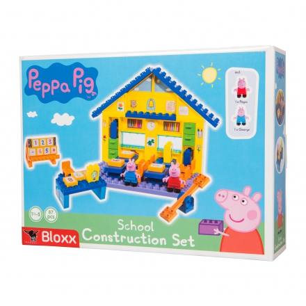 PEPPA PIG PEPPA DĚTSKÉ KLOKANKY BIG BLOXX Škola