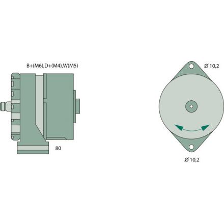 Generátor Bosch | 354858, 357736, 371972, 1117252