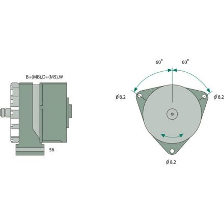 Generátor Bosch | G345900011010