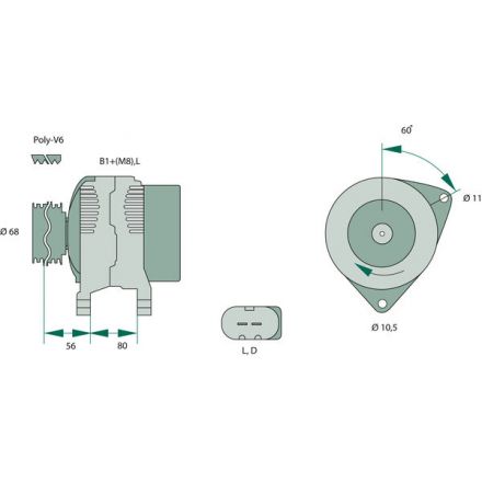 Generátor Bosch | 500317453, 99463372