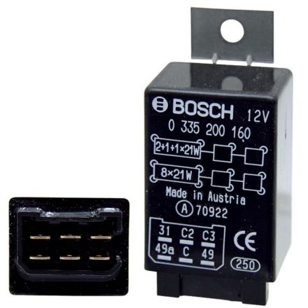 Přerušovač indikátorů Bosch, elektronický