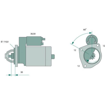 Startér Bosch | 4728682,