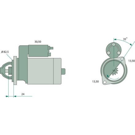 Startér Bosch | 40800090010