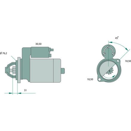 Startér Bosch | 5840 142 0, 5840 246 0