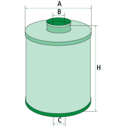 Filtr hydraulického oleje převodovky | 000.094.00.04