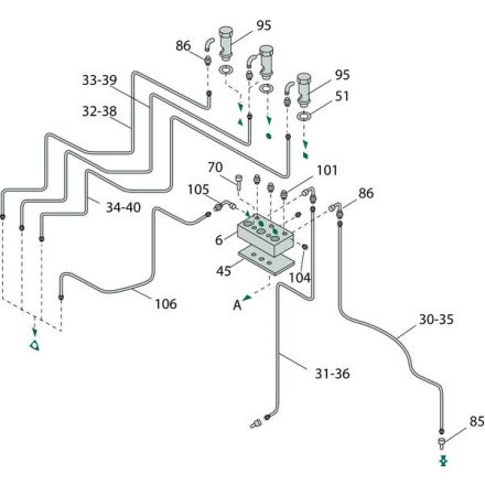 Jurop Head oil line