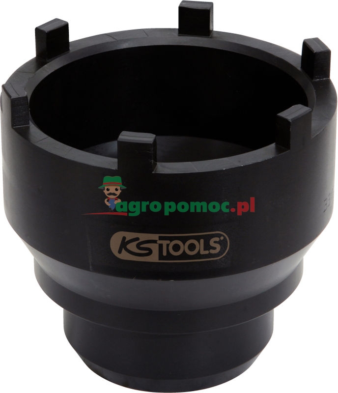 KS Tools 3/4" klíč na kulaté matice se 6 čepy, 95-115 mm