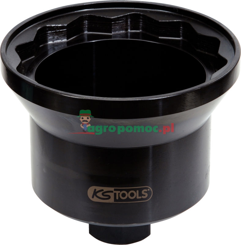 KS Tools 3/4" nástrčná matice na nápravu 95 mm s páskem, Ø 118 mm