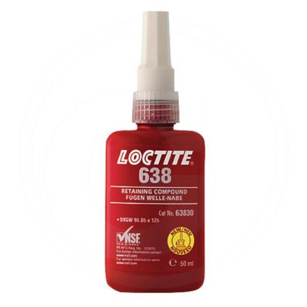 Lepidlo Loctite / Teroson Loctite 638, 50 ml