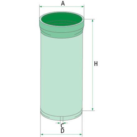 Mann Filter Jemný vzduchový filtr | 02243521