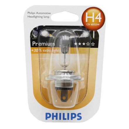 Žárovka do světlometu Philips, 12V/ 60/55W, H4