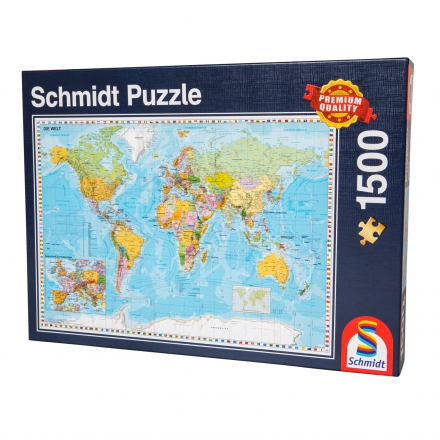 Schmidt Puzzle, Svět, 1500 prvků