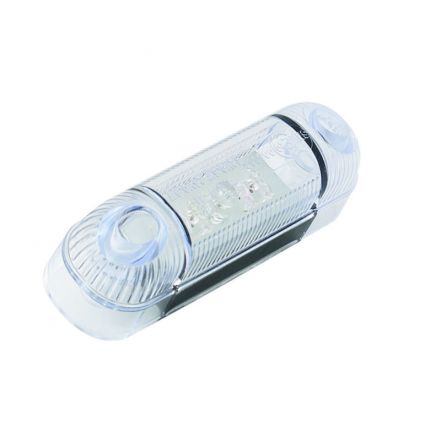 AGTECH Lampa pozycyjna boczna W61 12/24V | 281 / WAŚ