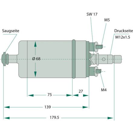 Bosch Diesel-Elektrokraftstoffpumpe