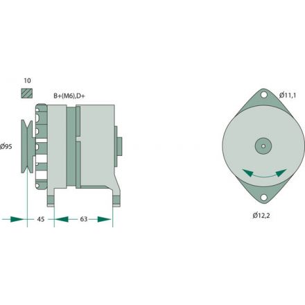 Generátor Bosch | 4738775, 4715786, 77050550, 4738772, 4717871, 88206020, 4738563, 4721890, 4722724, 4738569, 4738570, 4738571, 4786913, 4808519, 