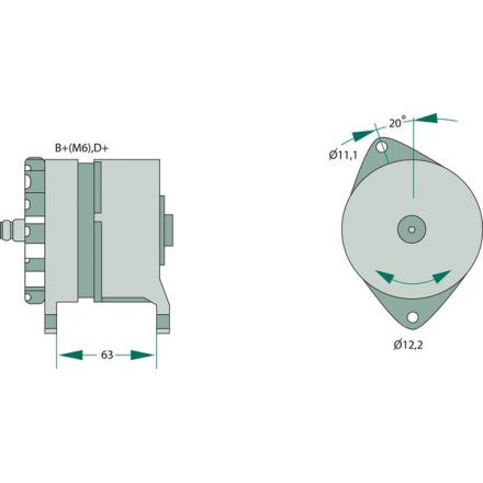 Generátor Bosch | 4757193, 4757194, 47571930