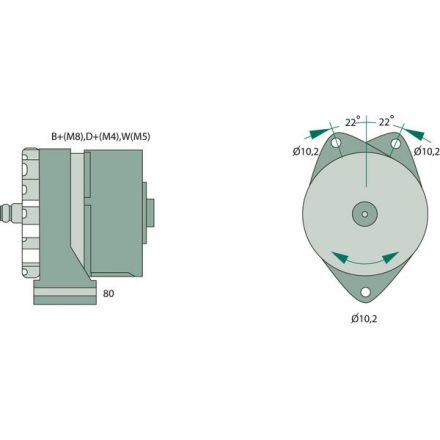 Generátor Bosch | 890967