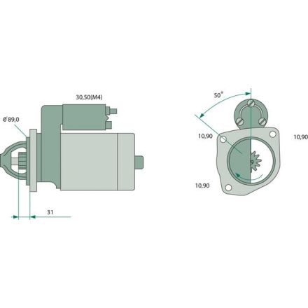 Startér Bosch | 01163758