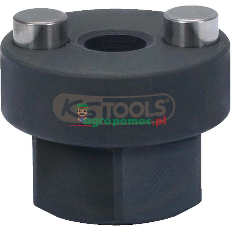 KS Tools 3/4" speciální nástrčný klíč na ploché pružinové šrouby VA Volvo SW27,2 zuby