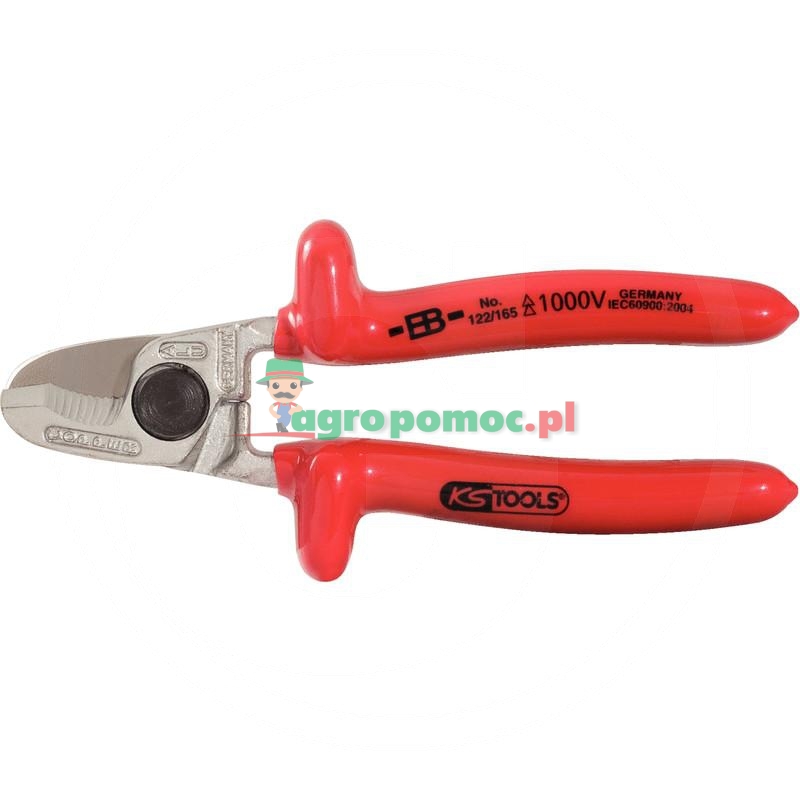 KS Tools CLASSIC1000V Jednoruční řezačka kabelů 165 mm