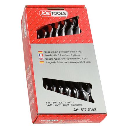 KS Tools Klíč, oboustranný - sada