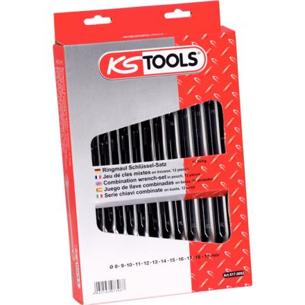 KS Tools Klíče s otevřenými čelistmi - sady