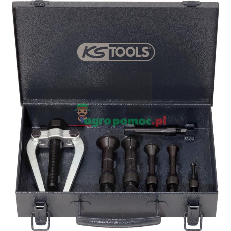 KS Tools Přesný vnitřní vytahovač - sada Ø 10,0 - 45,0 mm, 7 dílů.