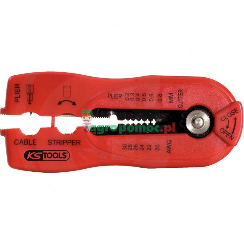 KS Tools Multifunkční nástroj pro odizolování, 0,2-0,8 mm