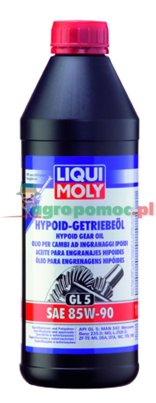 Hypoidní převodový olej LIQUI MOLY (GL) SAE 85 W-90