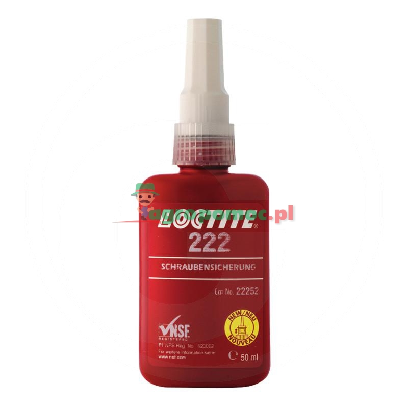 Loctite / Teroson zajišťovač závitů Loctite 222, 50 ml