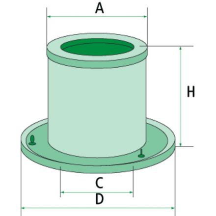 Mann Filter Jemný vzduchový filtr | AF25334