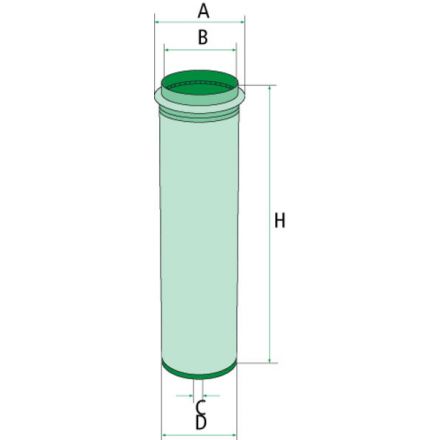 Mann Filter Jemný vzduchový filtr | 3147878R2, 141185190007