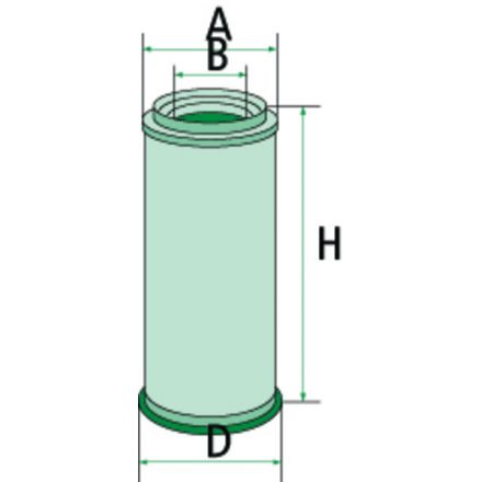 Vzduchový filtr Mann Filter | AF25323