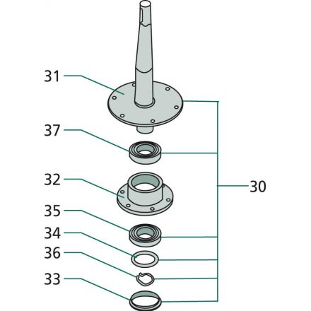 Saphir Shaft cpl.