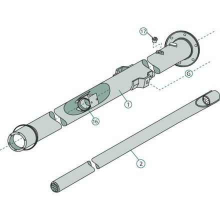 Míchací trubice celkem | 40130, 72030