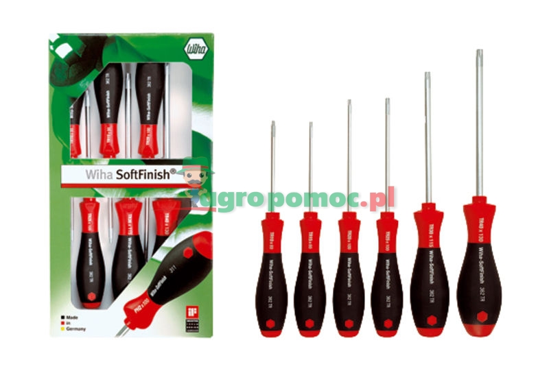 Šroubovák WIHA TORX® odolný proti manipulaci - sada SoftFinish®